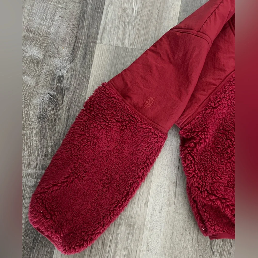 Free People Adventure Awaits Fleece Sherpa Hooded Jacket - Picture 12 of 12